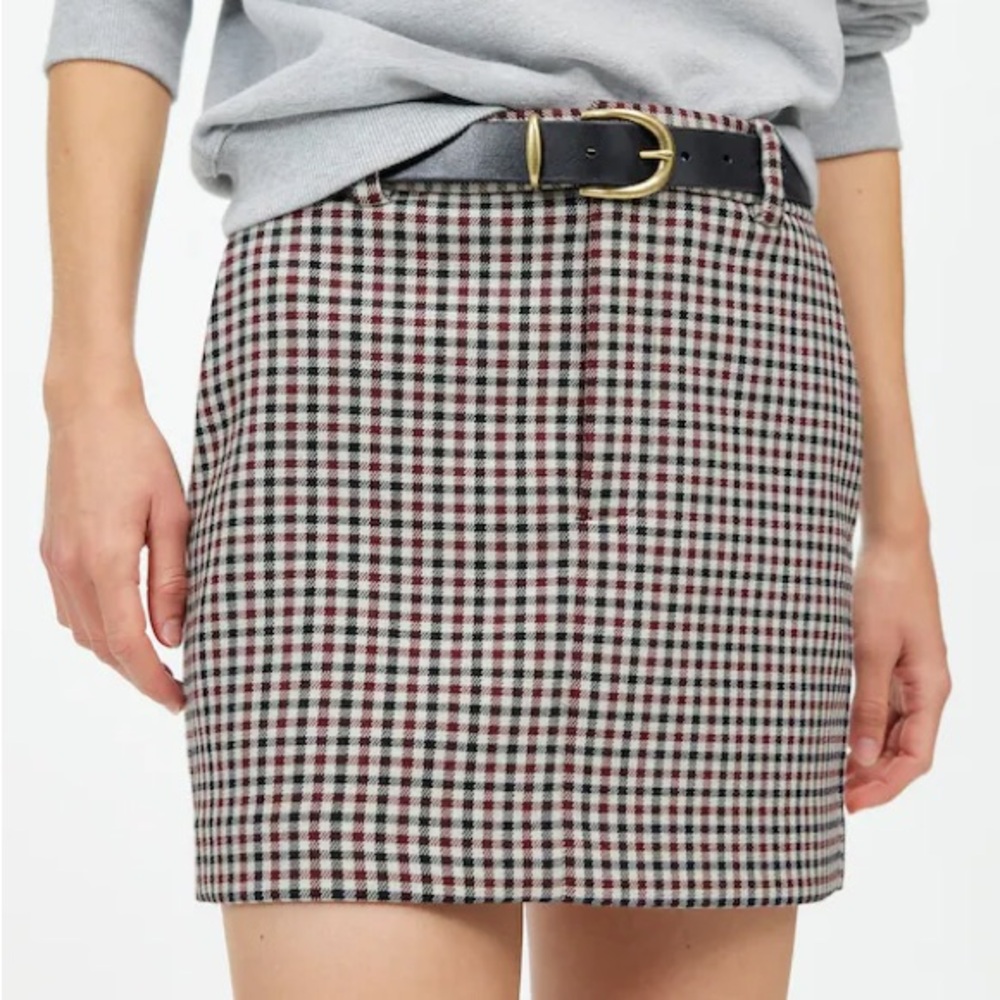 NEW Madewell Suiting Mini skirt